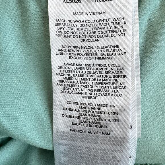 Columbia Womens Cayon Climber Skort Mini  Size L Active Stretch Outdoor Green - Picture 5 of 6